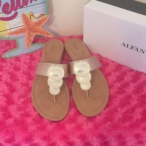 Rose Gold Alfani Sandal